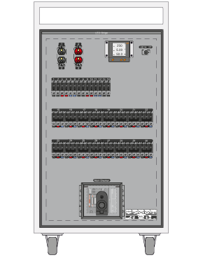 TP416 3 Phase 400A 16-Way C5 Power Distro